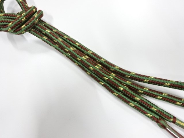 未使用品　正絹　手組帯締め
